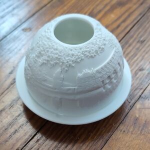 Bernardaud Limoges France porcelain tea light candle holder